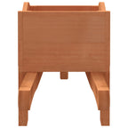 Fioriere a Carriola 2 pz 47x15x19 cm Legno Massello di Abete