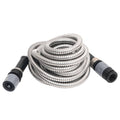 Tubo da Giardino con Ugello Spray Argento 20,6" 22,5 m Acciaio