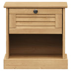 Comodino VIGO 42x35x42 cm in Legno Massello di Pino