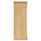 Scarpiera VIGO 60x35x96 cm in Legno Massello di Pino