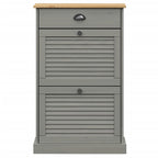 Scarpiera VIGO 60x35x96 cm in Legno Massello di Pino