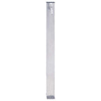 Colonna d'Acqua da Giardino 100 cm Acciaio Inox Quadrato