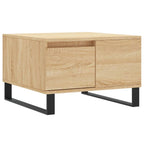 Tavolino Salotto Rovere Sonoma 55x55x36,5 cm Legno Multistrato