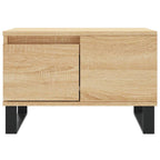 Tavolino Salotto Rovere Sonoma 55x55x36,5 cm Legno Multistrato