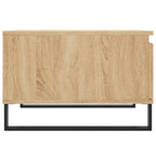Tavolino Salotto Rovere Sonoma 55x55x36,5 cm Legno Multistrato