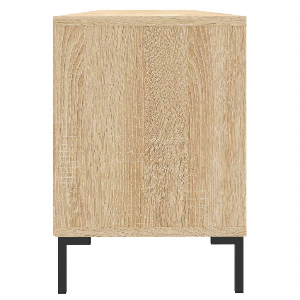 Mobile Porta TV Rovere Sonoma 150x30x44,5 cm Legno Multistrato