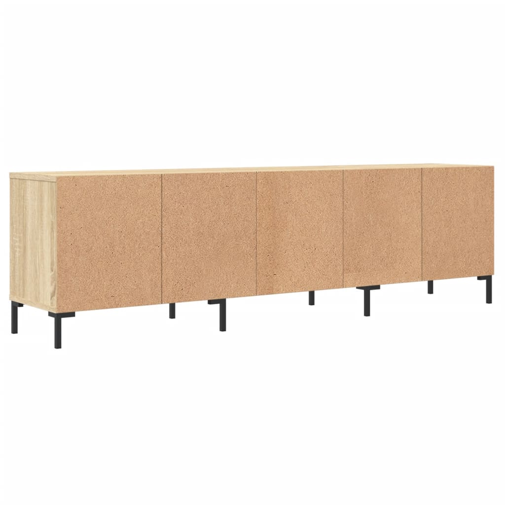 Mobile Porta TV Rovere Sonoma 150x30x44,5 cm Legno Multistrato
