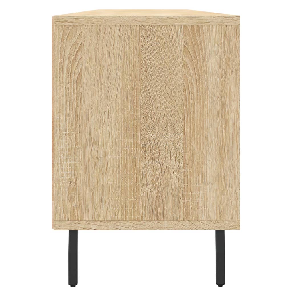 Mobile Porta TV Rovere Sonoma 150x30x44,5 cm Legno Multistrato