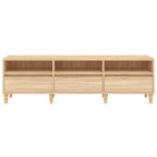 Mobile Porta TV Rovere Sonoma 150x30x44,5 cm Legno Multistrato
