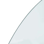 Piastra in vetro per camino Trasparente 1200 x 600 mm Vetro