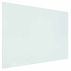 Piastra in vetro per camino Trasparente 80 x 60 cm Vetro