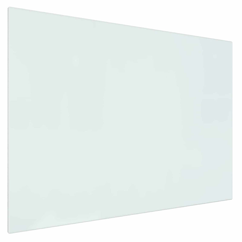 Piastra in vetro per camino Trasparente 80 x 60 cm Vetro