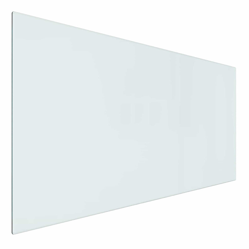 Piastra in vetro per camino Trasparente 100 x 50 cm Vetro
