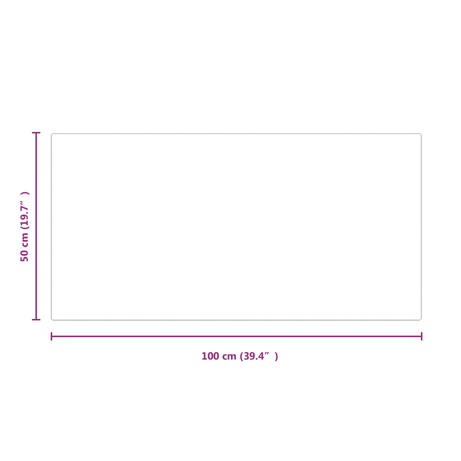 Piastra in vetro per camino Trasparente 100 x 50 cm Vetro