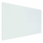 Piastra in vetro per camino Trasparente 100 x 60 cm Vetro