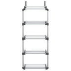 Organizzatore per Porta con 5 Ripiani 52x20x135 cm in Alluminio