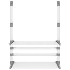Stendino per Balcone 54x25x42 cm in Alluminio