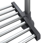 Ripiano da Cucina 50x25x(50-70) cm in Alluminio