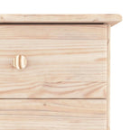 Comodino ALTA 41x35x41 cm in Legno Massello di Pino