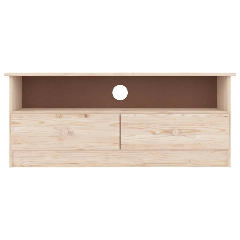 Mobile TV con Cassetti ALTA 100x35x41 cm Legno Massello di Pino