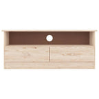 Mobile TV con Cassetti ALTA 100x35x41 cm Legno Massello di Pino