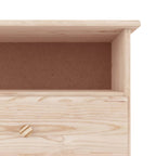 Mobile TV con Cassetti ALTA 100x35x41 cm Legno Massello di Pino