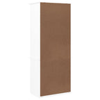 Libreria con Cassetti ALTA Bianca 60x35x142 cm Massello di Pino
