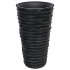 Fioriera con Interno Rimovibile Antracite 8/22 L PP Scanalato