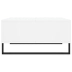 Tavolino da Salotto Bianco 60x60x30 cm in Legno Multistrato