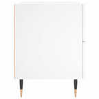 Comodini 2 pz Bianchi 40x35x47,5 cm in Legno Multistrato