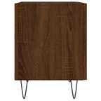 Comodino Rovere Marrone 40x35x47,5 cm in Legno Multistrato