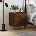 Comodino Rovere Marrone 40x35x47,5 cm in Legno Multistrato