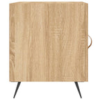 Comodino Rovere Sonoma 40x40x50 cm in Legno Multistrato