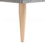 Comodino Grigio Sonoma 40x40x50 cm in Legno Multistrato