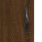 Comodini 2 pz Rovere Marrone 40x40x50 cm in Legno Multistrato
