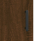 Comodino Rovere Marrone 40x40x50 cm in Legno Multistrato
