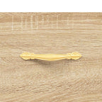 Comodino Rovere Sonoma 40x40x66 cm in Legno Multistrato