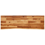 Tavolo Consolle Bordi Vivi 110x35x80 cm Legno Massello Acacia