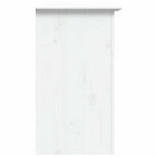 Comodino BODO 53x38,5x67 cm in Legno Massello di Pino Bianco