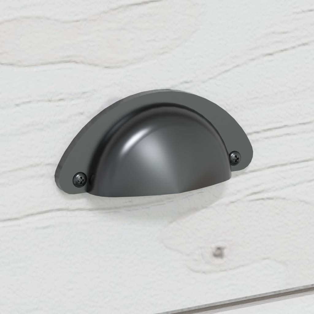 Tavolo Consolle BODO 91x35x74 cm Legno Massello Pino Bianco