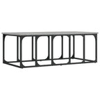Tavolino Salotto Grigio Sonoma 100x50x35,5cm Legno Multistrato