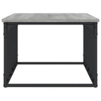 Tavolino Salotto Grigio Sonoma 100x50x35,5cm Legno Multistrato