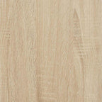 Comodino a Muro Rovere Sonoma 35x30x51 cm Legno Multistrato