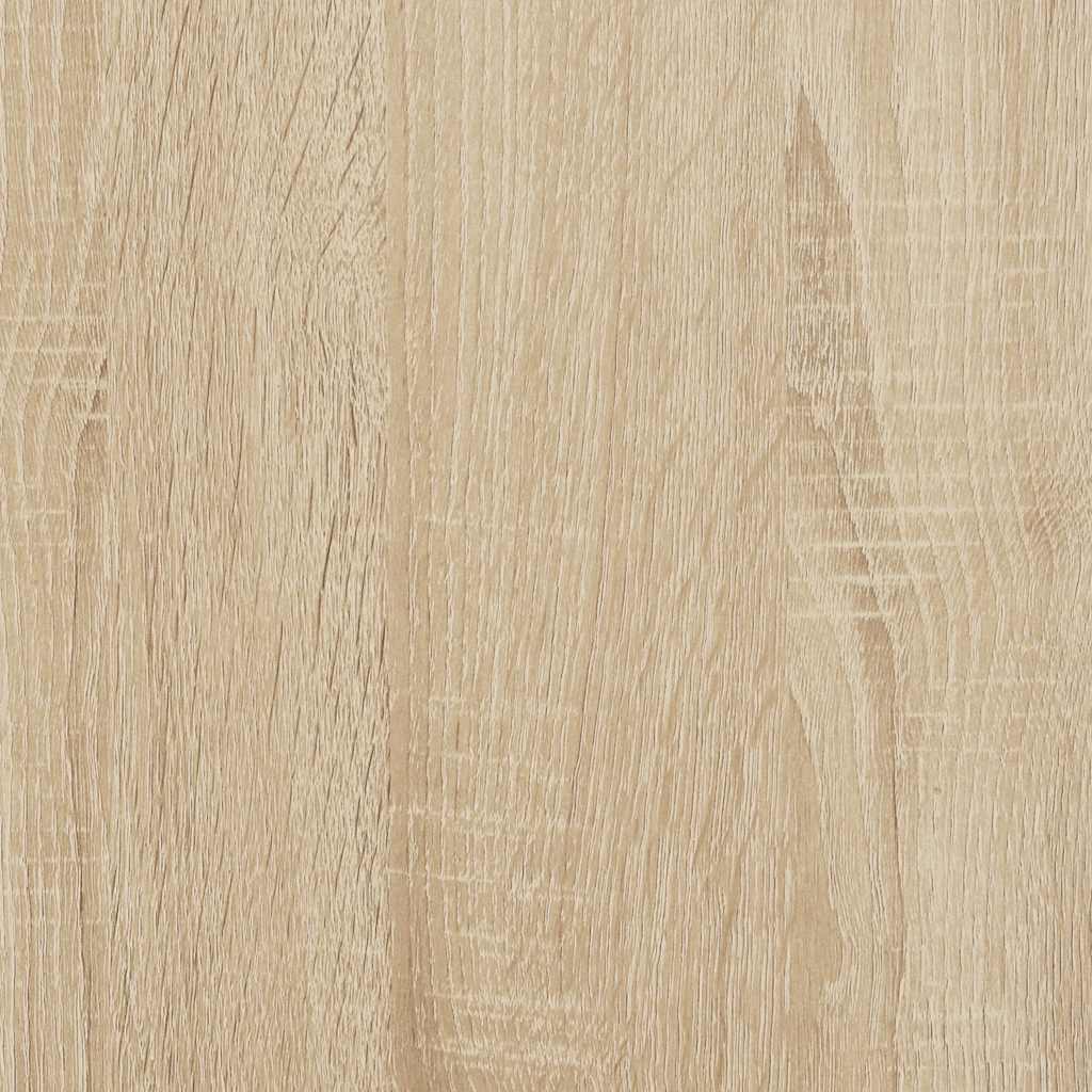 Comodino a Muro Rovere Sonoma 35x30x51 cm Legno Multistrato
