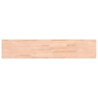 Mensola a Parete 100x20x4 cm in Legno Massello di Faggio
