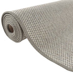 Tappeto Corsia Aspetto Sisal Platina 50x250 cm