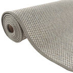 Tappeto Corsia Aspetto Sisal Platina 80x300 cm