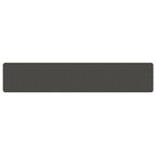 Tappeto Corsia Aspetto Sisal Antracite 50x250 cm