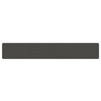 Tappeto Corsia Aspetto Sisal Antracite 50x300 cm