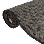 Tappeto Corsia Aspetto Sisal Antracite 50x300 cm